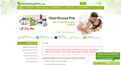 Desktop Screenshot of herbalkuatpria.com